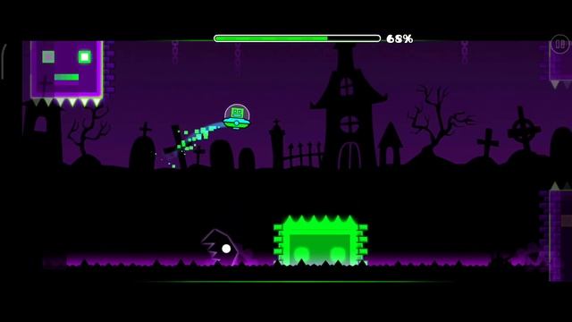 Играю в Geometry Dash World (видео без голоса поэтому в нем нет смысла) смотреть онлайн