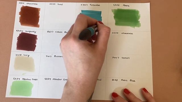 Windsor & Newton pro markers! Swatching and review! смотреть онлайн