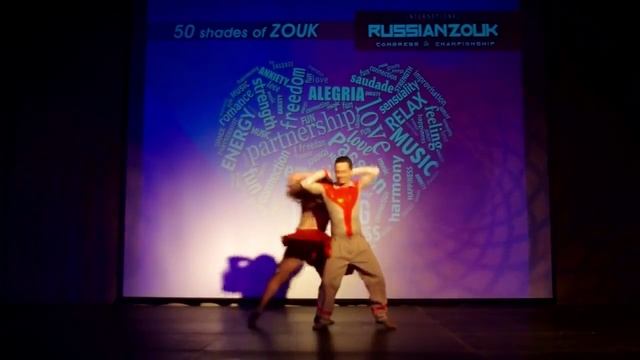Renata Peçanha & Jorge Peres show Russian Zouk Congress 2015 смотреть онлайн