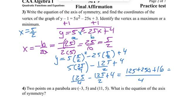 MT 9 Practice Test solutions page 2 смотреть онлайн