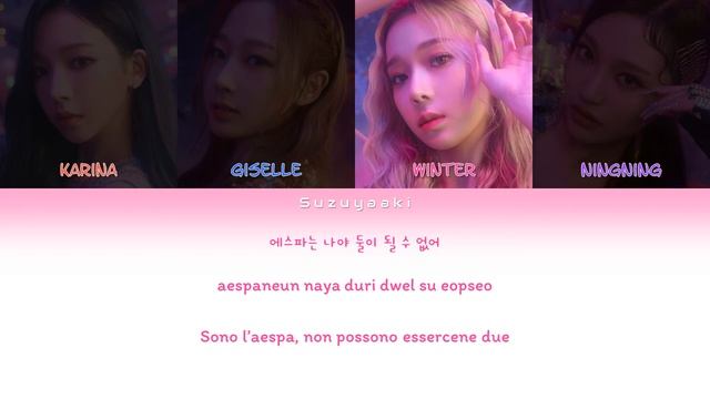 aespa (에스파) - 'Black Mamba' Lyrics [Color Coded Lyrics Han|Rom|Ita|가사] смотреть онлайн