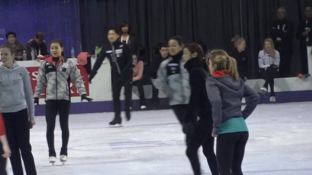 WC 2013 Gala practice 6 finale Yuna Kim Zijun Li photo смотреть онлайн