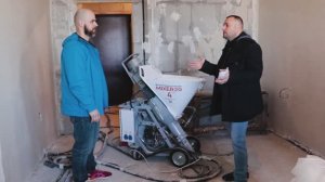 Механизированная штукатурка стен. Отвечаем на вопросы!
