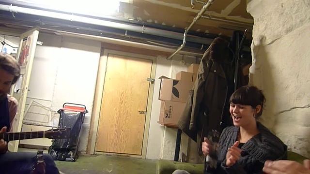 Jens Carelius And Band Rehearsing Before Gig In Kristiansand Norway