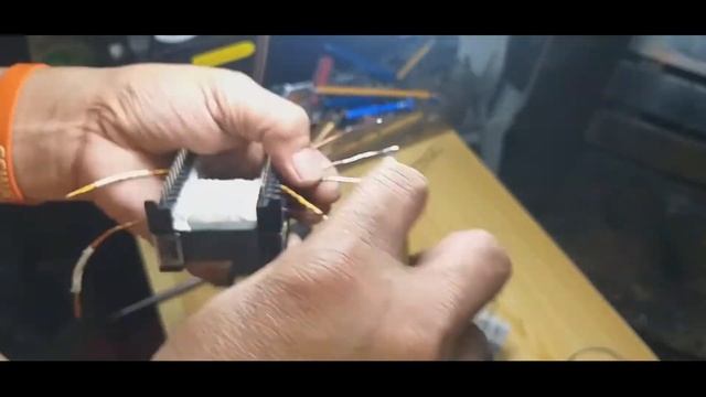 DIY how to rewind a high freq.transformer /how to make inveter 1000watts смотреть онлайн