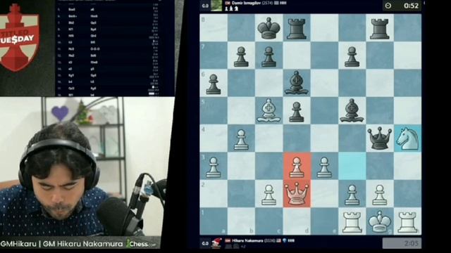 Стрим Хикару Накамуры.