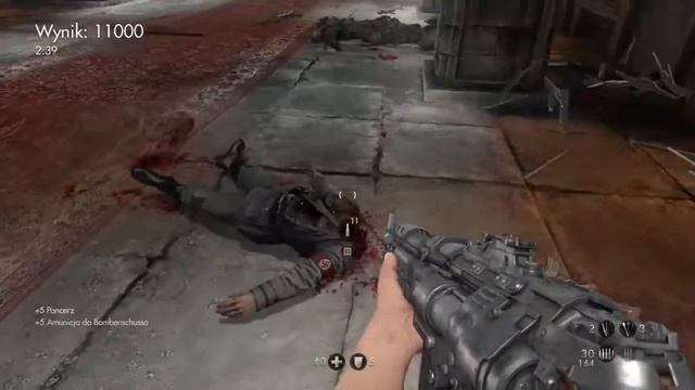 Wolfenstein: The Old Blood PS4 - Keep foyer combat master trophy/achievment смотреть онлайн