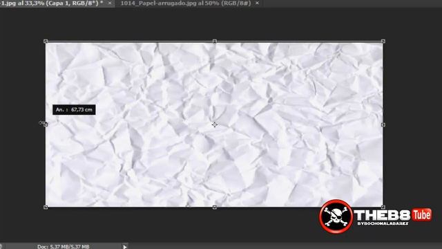 Como crear una imagen arrugada. Photoshop-cs6 videotutorial смотреть онлайн