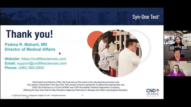 Exploring Alpha-Synuclein Skin Biopsy: The Syn-One Test® w/ CND Life Sciences смотреть онлайн