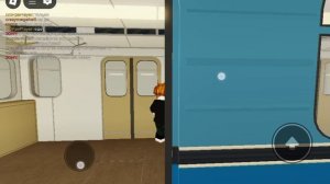 Поездка в roblox метро Таганско-краснопреснеской линии часть1