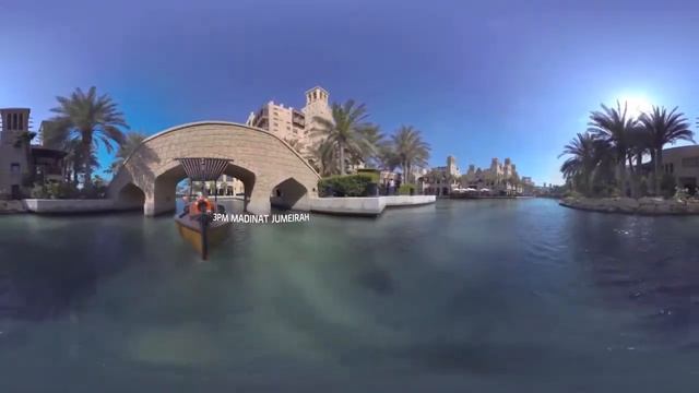 Dubai in 360 Panoramic 2448x2448 HD Waterproof Camera смотреть онлайн