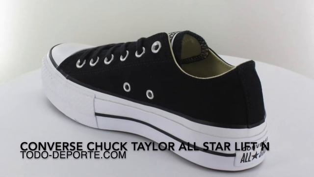 CONVERSE CHUCK TAYLOR ALL STAR LIFT NEGRO смотреть онлайн