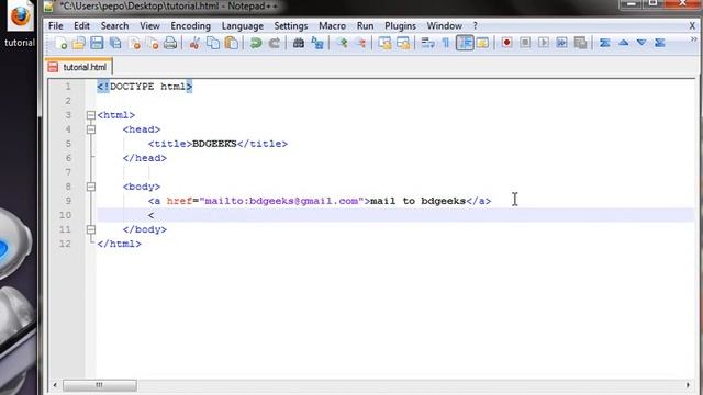 html tutorial in bangla (e-mail link &tooltip) смотреть онлайн