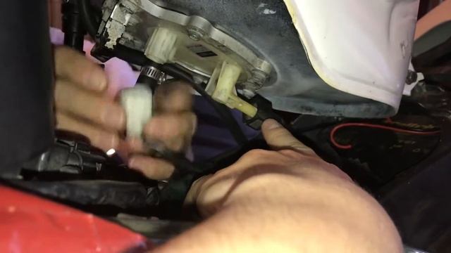 R6 Fuel pump removal | Gas tank disassembly смотреть онлайн