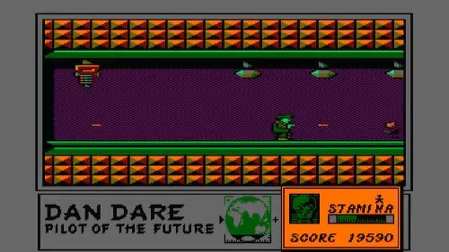 DAN DARE - pilot of the future - AMSTRAD CPC GAMES смотреть онлайн