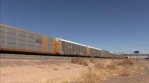 Поезда Америки|Американские поезда|Локомотив|Тепловозы|Мощные тепловозы везут поезда в США