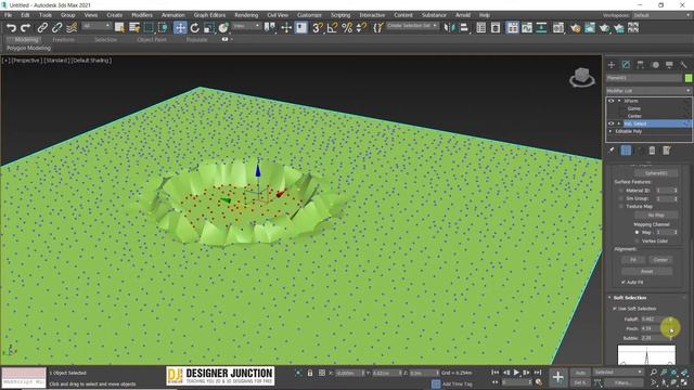 Vol. Select | Volume Select Modifier | 3ds Max 2021 | Selection Modifiers 3D Max 2021 in Hindi смотреть онлайн