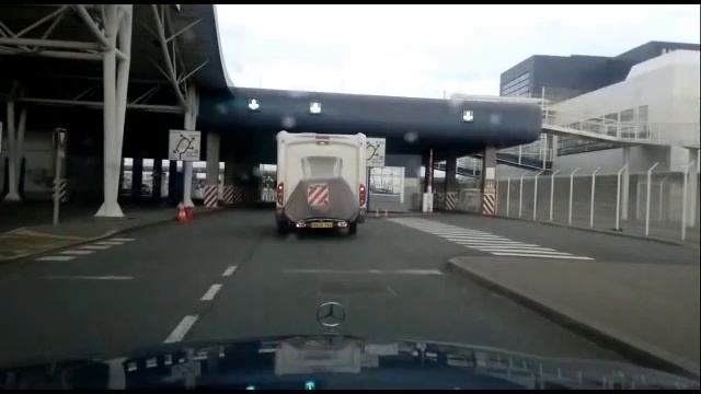 Driving in France: Calais Car Ferry Terminal- Boarding a ferry смотреть онлайн