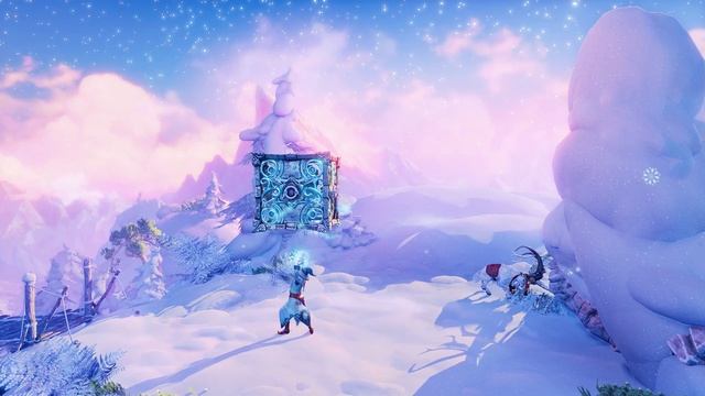 Trine 4 The Nightmare Prince Прохождение 1 Зимнее утро
