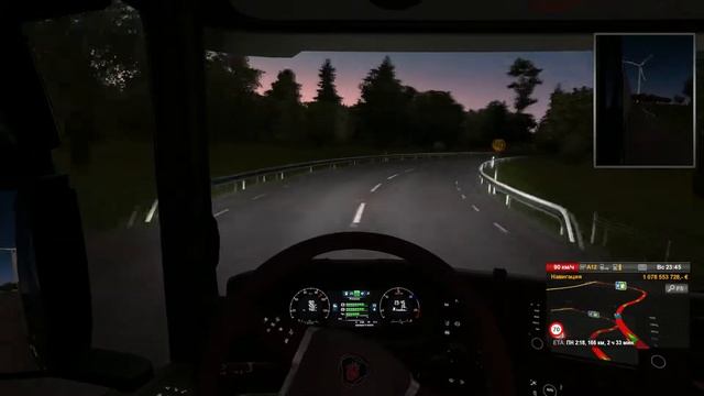 ETS2MP: О, треугольник на дороге лежит смотреть онлайн