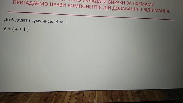 Математика 2 клас Числові вирази з дужками. Складання виразу до задачі. смотреть онлайн