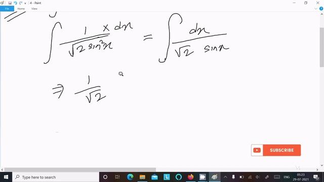 Evaluate the integral : ∫ 1/√(1 - cos2x) dx смотреть онлайн