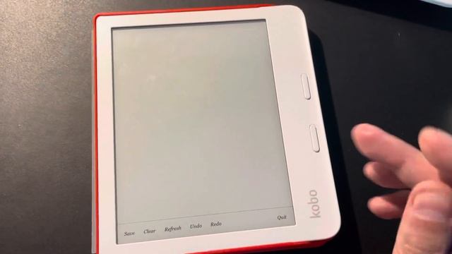 Kobo Libra 2 With A Basic Capacitive Stylus