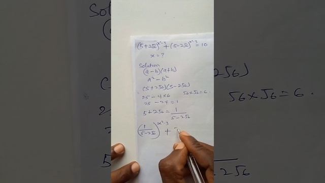 Maths Olympiad Question