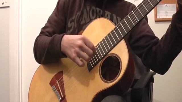 Kasha Schneider braced Classical Guitar смотреть онлайн