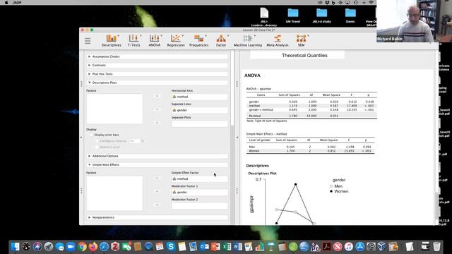 JASP Tutorial: Factorial ANOVA with significant interaction смотреть онлайн