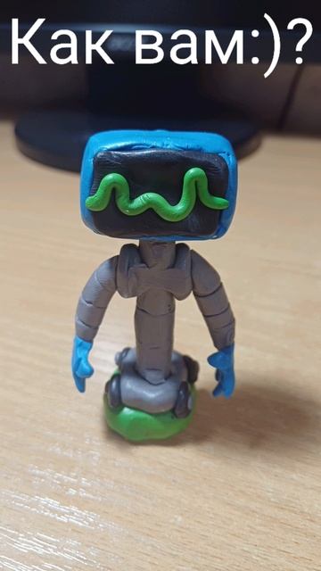 Я слепил:) Карен из пластелина #shorts смотреть онлайн