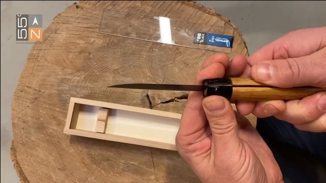 Opinel N°08 Black Oak Edition lommekniv смотреть онлайн
