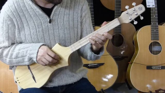 Seagull Merlin Dulcimer acoustic folk instrument demo смотреть онлайн