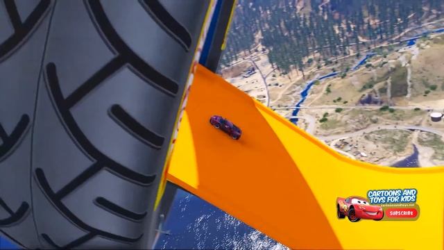HOT WHEELS PARKOUR FERRARI CANYON CARS 3 RACE смотреть онлайн