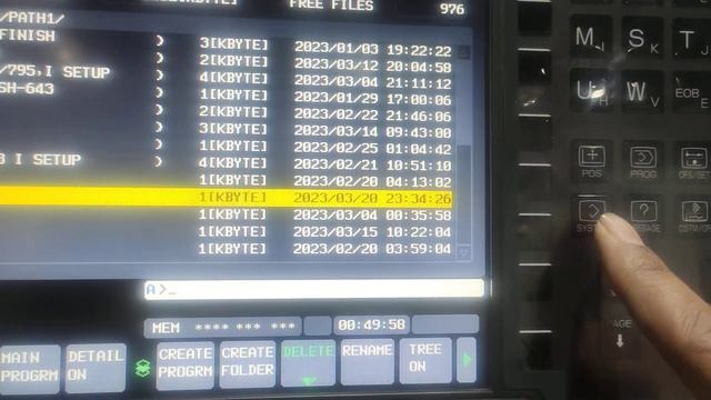 How to change main program in fanuc control....... Fanuc control may program kaise change kore... смотреть онлайн