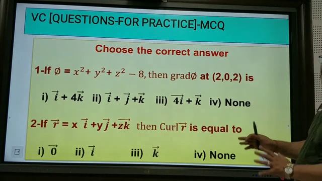 Practice Questions & MCQs For Vector Calculus | Module 3 | Prof. (Dr.) Ravi Kant Mishra