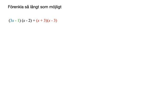 3b 1.1.1 polynom och räkneregler смотреть онлайн
