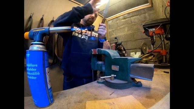 Setting a blade in a wa handle смотреть онлайн