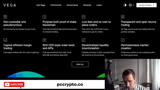 Vega Decentralized Crypto Exchange смотреть онлайн