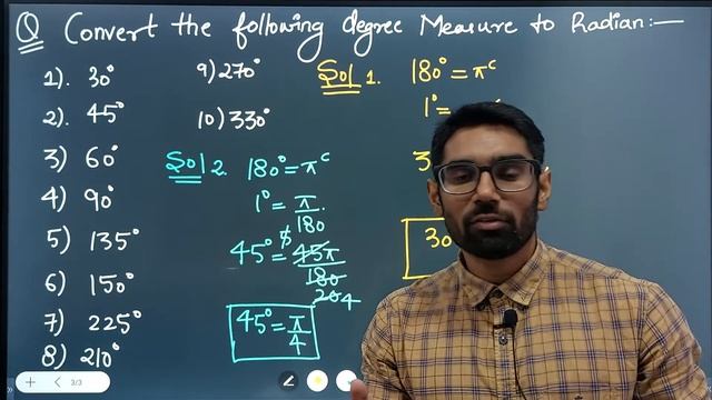 Trigonometric functions -01 | Angle measurement | Radian measure | Ankit sahu | Shiksha Ladder смотреть онлайн
