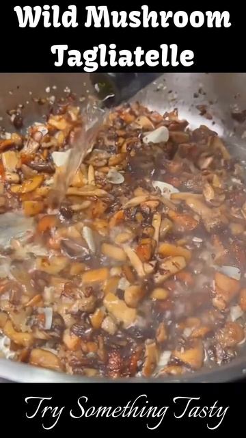 Wild Mushroom Tagliatelle. #shorts смотреть онлайн