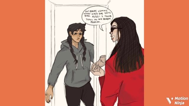 is Enid there?-Wednesday comic- смотреть онлайн
