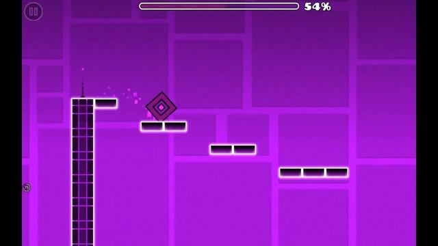 Дерзкий кубик! Geometry Dash 1lvl
