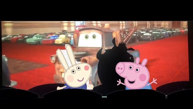 Richard Rabbit and George Pig Interrupt 8 Cars 2 смотреть онлайн