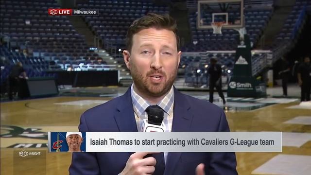 Isaiah Thomas to start practicing with Cleveland Cavaliers' G-League team | SportsCenter | ESPN смотреть онлайн