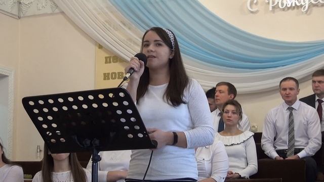 ЗАКРЫВ ГЛАЗА ГЛАЗА,  Я ВИЖУ ИЕРУСАЛИМ - исп. Лиза Мишакова (Церковь ЕХБ г. Абакан)