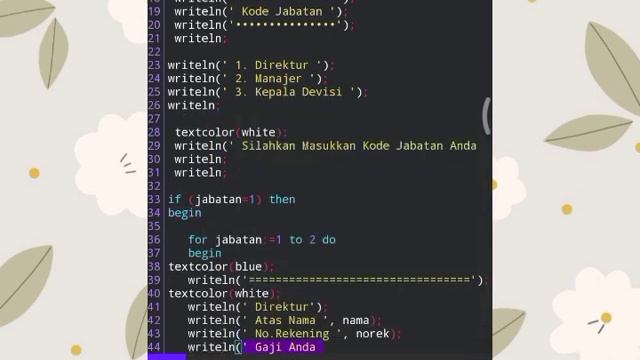 Tutorial Simulasi Program Pascal dengan menggabungkan Tiga Struktur смотреть онлайн