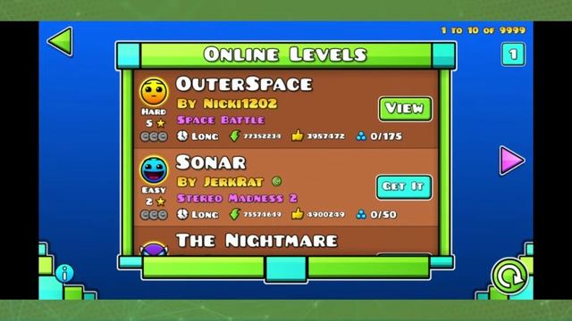 How To Rate The Stars Of An Online Level Geometry Dash [EASY!] смотреть онлайн