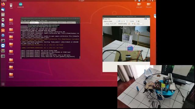 Object Tracking Robot-Color Base-OpenCV-ROS-2 смотреть онлайн