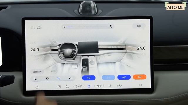 2021 Huawei SERES AITO M5 Exterior And Interior смотреть онлайн